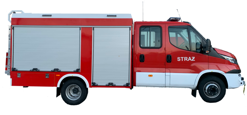 Lekki samochód ratowniczo-gaśniczy z autopompą