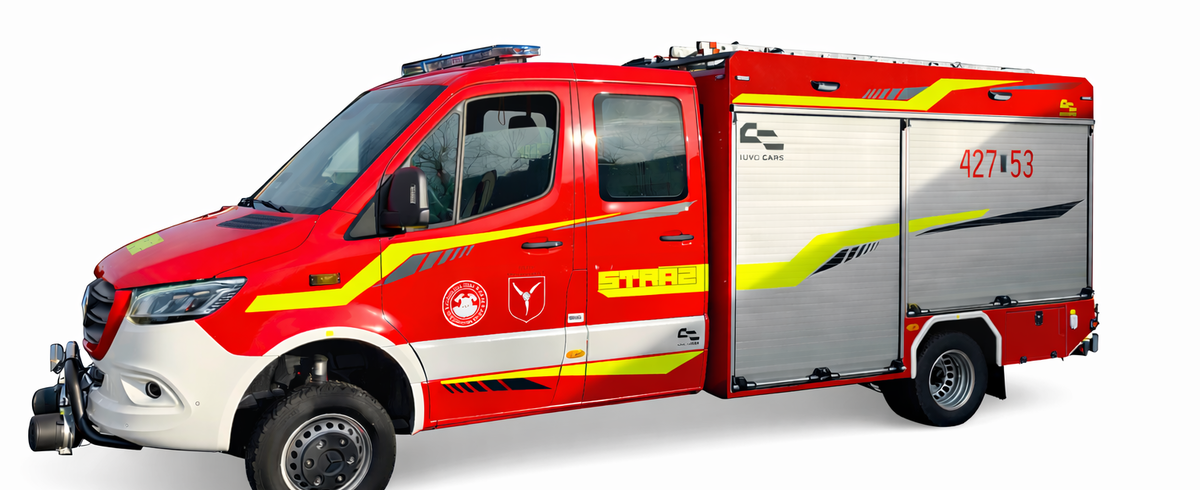 Lekki pojazd <u>ratowniczo -  gaśniczy</u>